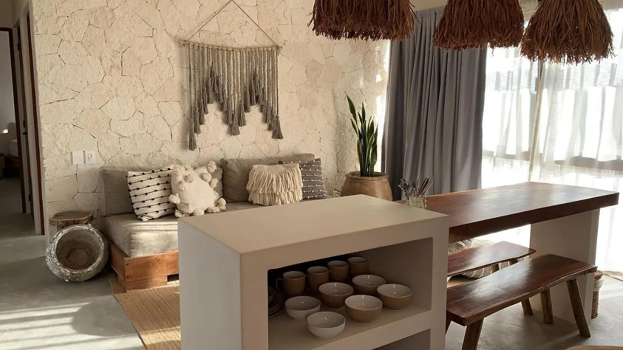Vida Jungle Boho Apart 13 With Special Fee To Access Hotel Bardo Tulum Mexico
